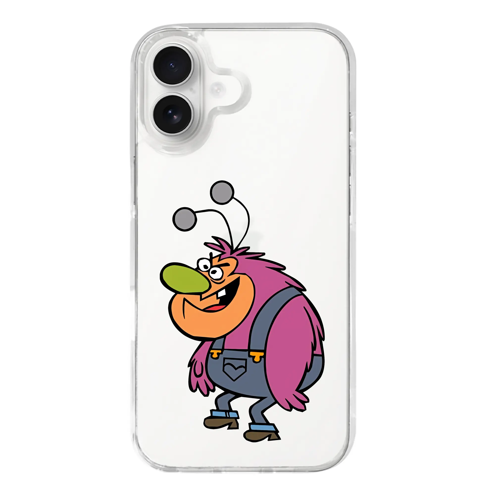 パワパフガールズ グッズ ファジー・ラムキンス - iPhone 17シリーズ 透明スマホケース – 薄型・耐衝撃・精密フィット保護カバー